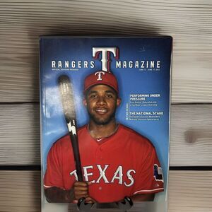 Texas Rangers Magazine June 12-17 2012 Official Program Elvis Andrus MLB